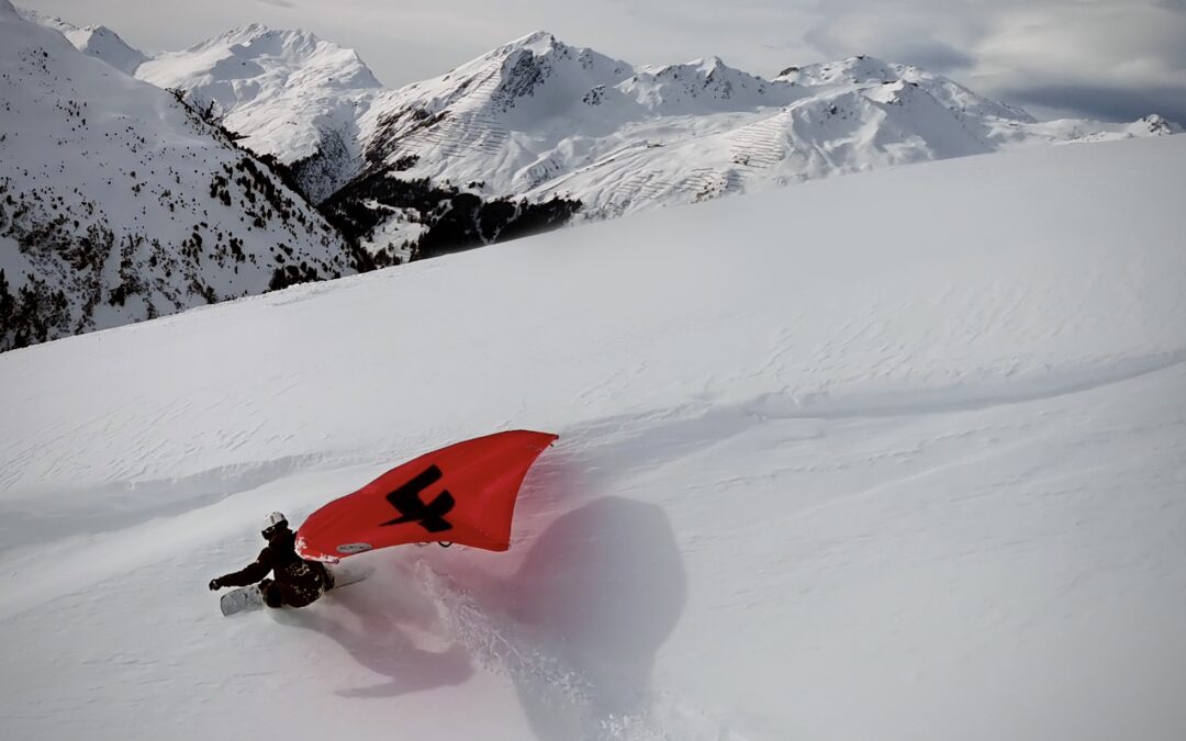 Snowboarding with a Swing